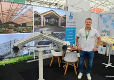 Mitchelle van Rijsoort of Luiten Greenhouses, which has recently seen the demand for 32 mm insulation decks (polycarbonate) at garden centres grow rapidly